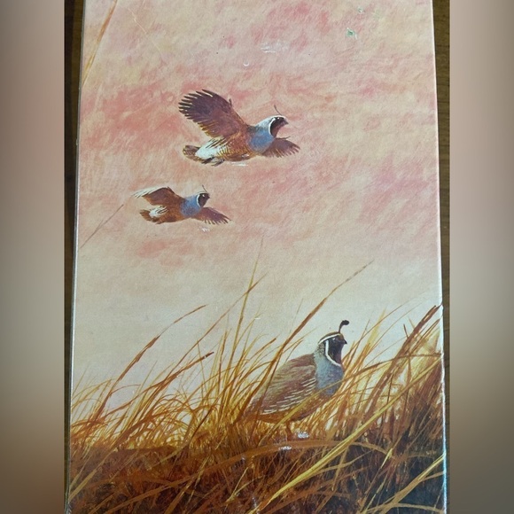 Vintage AVON Quail Decanter Wild Country Men Aftershave Original Box Full 1970s - Picture 9 of 11